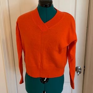 Madewell v-neck cashmere sweater